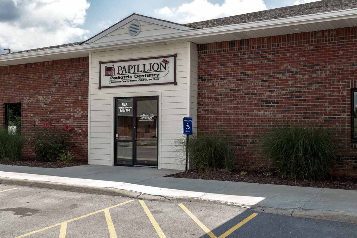 Front exterior of Papillion Pediatric Dentistry
